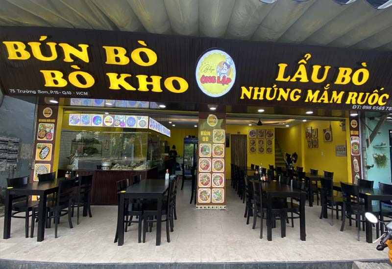 Bún Bò Thố Đá Bếp Ông Lập - 75 Trường Sơn, Quận 10