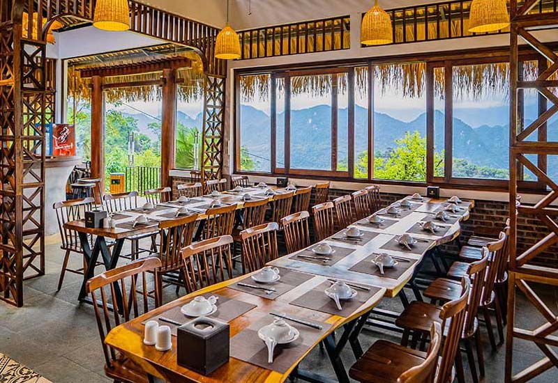 Nhà hàng Bocbandi - Top nhà hàng sang trọng ở Pù Luông