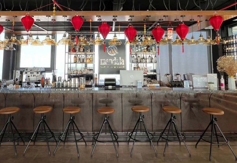 Mandala Sky Bar & Café Bắc Giang - Nhà hàng View toàn cảnh Thành phố Bắc Giang