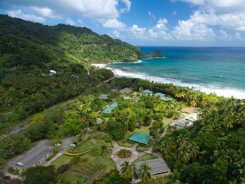 Khu nghỉ dưỡng Rosalie Bay Resort, Dominica thiên nhiên tuyệt đẹp