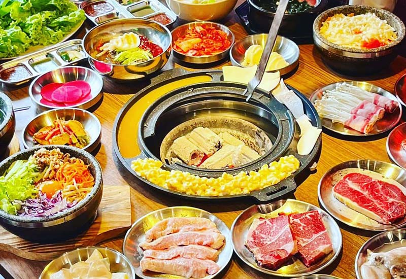 BosSam BBQ - Các món nướng Hàn Quốc tại 45 Huỳnh Thúc Kháng, Hà Nội