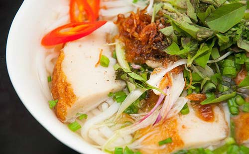 Bánh canh chả cá Bình Định