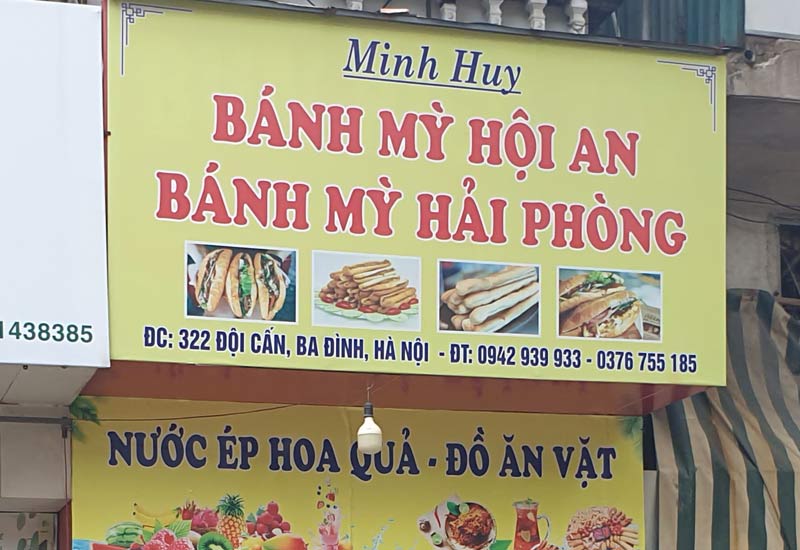 Minh Huy Bánh Mì - 322 Đội Cấn