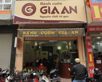 Bánh cuốn Gia An 62 Trần Đăng Ninh