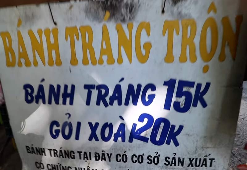 Bánh Tráng Trộn - Gỏi Xoài - 242 Đường Bùi Thị Xuân