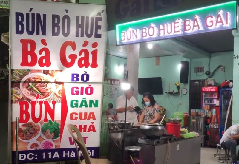 Bún Bò Huế Bà Gái - 11 Hà Nội, Huế