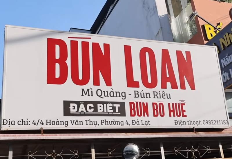 Bún Loan - 4/4 Đường Hoàng Văn Thụ