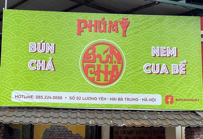 Bún chả Phú Mỹ - 2 Lương Yên