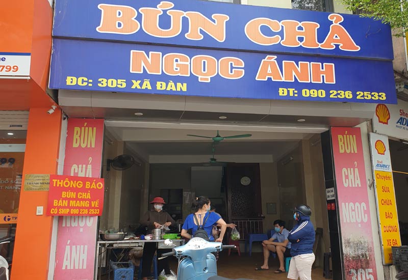 Bún Chả Ngọc Ánh - Quán bún chả Hà Nội ngon giá rẻ tại 305 Xã Đàn, Hà Nội