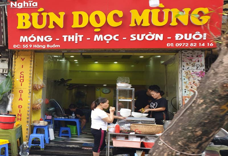 Bún Dọc Mùng - 9 Hàng Buồm