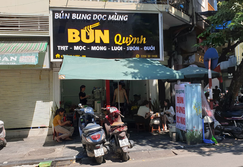 Bún Quỳnh - Bún Bung Dọc Mùng - 41 Hàng Lược