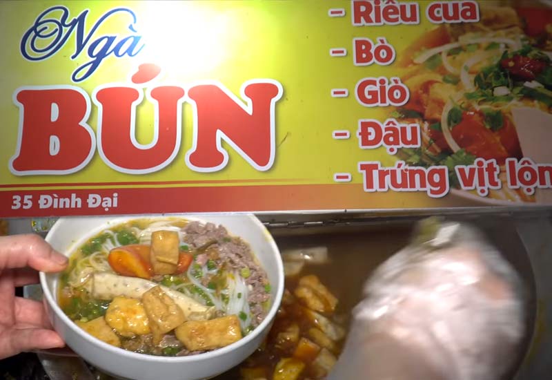 Ngà - Bún Riêu Cua - 35 ngõ Đình Đại