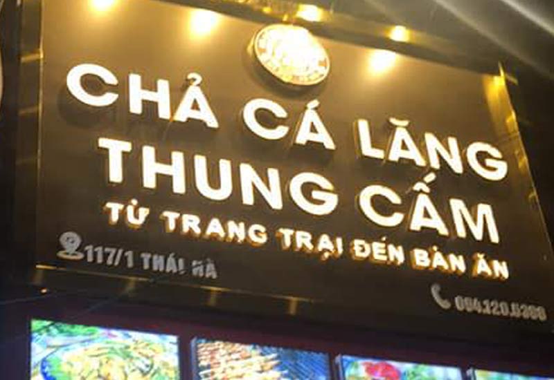 Chả Cá Lăng Thung Cấm -  Ngõ 117 Thái Hà