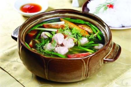 Cá nục nấu canh chua Quảng Binh