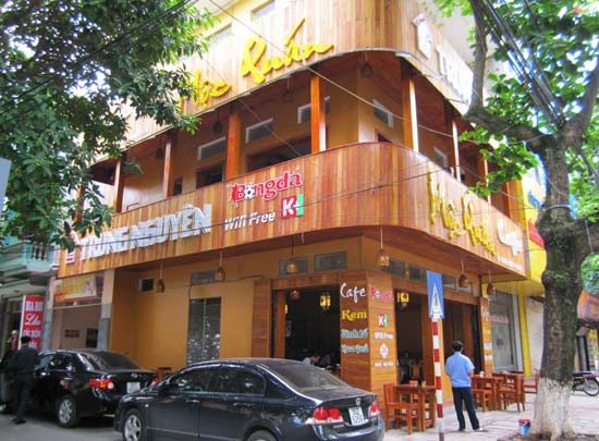 Nhà hàng Cafe Mộc Quán - Thành phố Vĩnh Yên