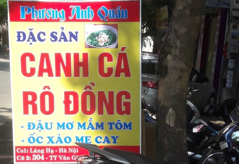 Canh Cá Rô Đồng - Văn Giang