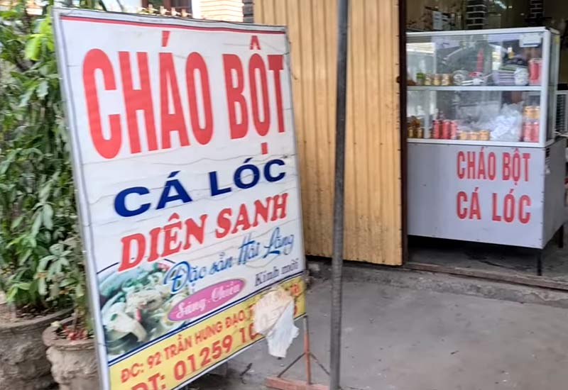 Cháo Bột Cá Lóc Diên Sanh - Đông Hà