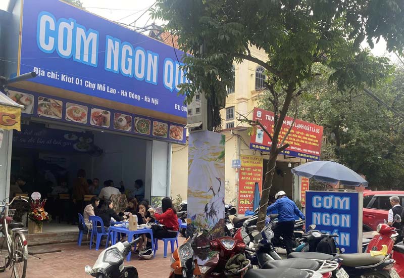 Cơm Ngon Quán - Quán cơm bình dân, Cơm văn phòng tại Kiot 01 Chợ Mỗ Lao, Hà Đông