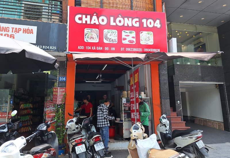 Cháo Lòng 104 Xã Đàn, Đống Đa, Hà Nội