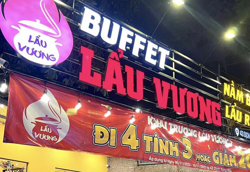 Buffet Lẩu Vương - 43 Dịch Vọng Hậu