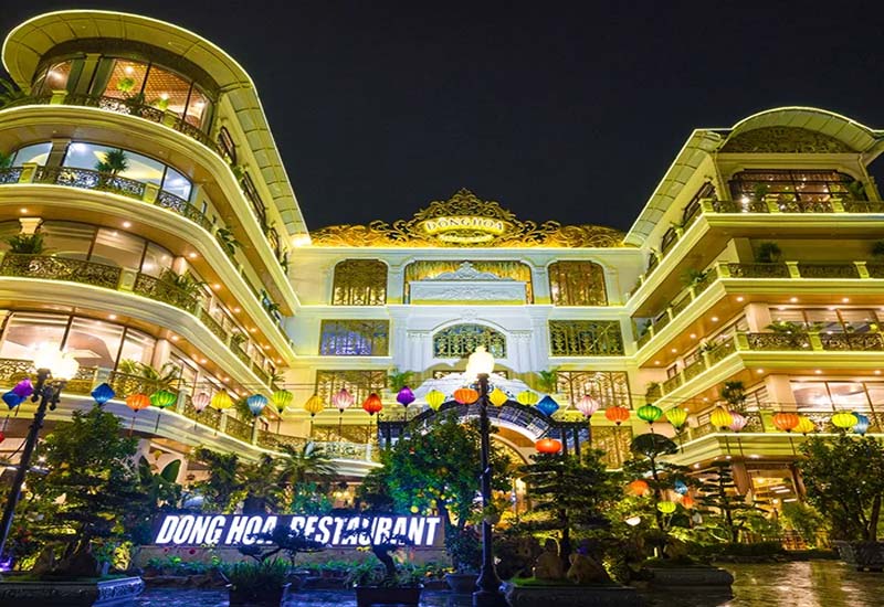 Đông Hoa Restaurant - Nhà hàng đẳng cấp 5 sao quốc tế tại Móng Cái