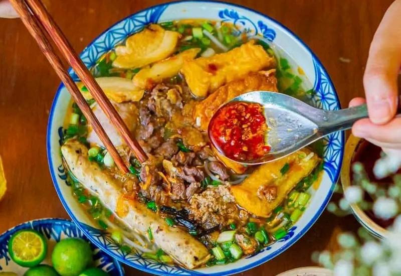 Bún Riêu Tóp Mỡ Mọc Giòn Cô Hương Béo - 4 Đồng Xuân