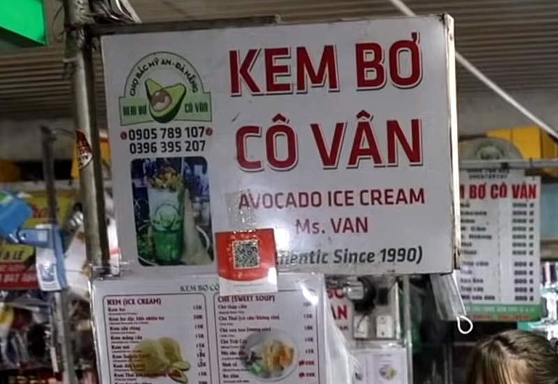 Kem Bơ Cô Vân - Chợ Bắc Mỹ An