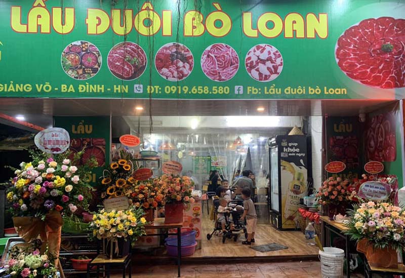 Lẩu Đuôi Bò Loan - 116D5 Tập thể Giảng Võ