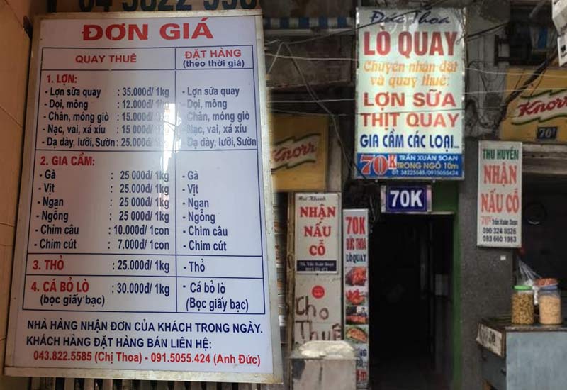  Lò Quay Đức Thoa - 70K Trần Xuân Soạn