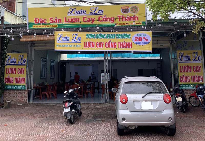 Xuân Leo - Đặc sản Lươn Cay Cổng Thành tại 164 Mai Thúc Loan, Cửa Lò