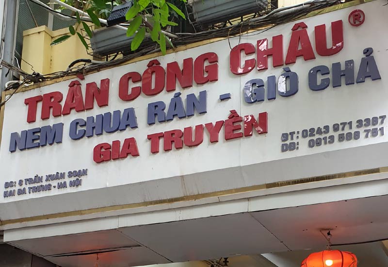 Nem Chua Rán - Trần Công Châu - 8 Trần Xuân Soạn