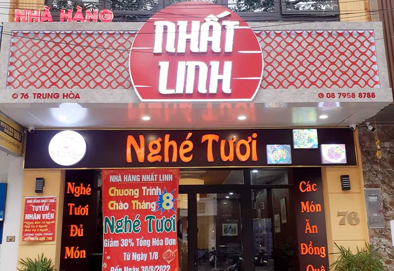 Nghé Nhất Linh - 76 Trung Hòa