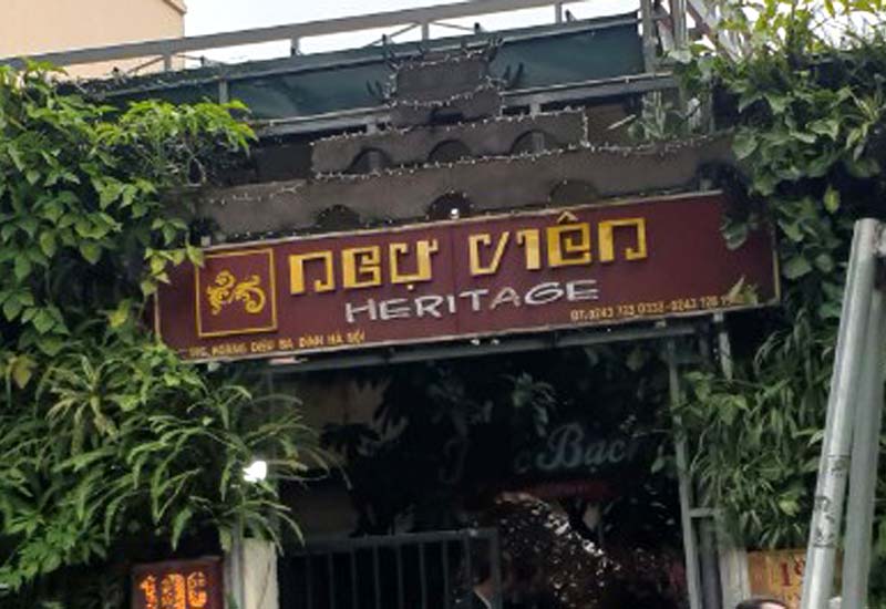 Ngự Viên Heritage - Top nhà hàng gần Hoàng Thành Thăng Long tại 19C Hoàng Diệu, Hà Nội