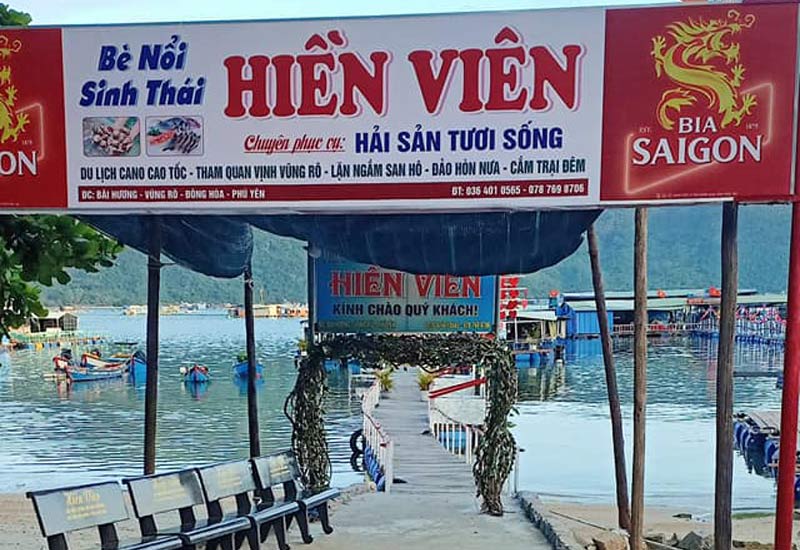 Bè Nổi Hiền Viên - Nhà hàng hải sản ở Vũng Rô