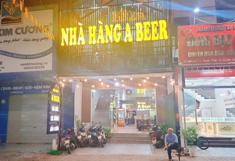 Nhà hàng A Beer - Thị trấn Thanh Thủy