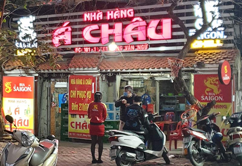 Nhà Hàng Á Châu - Bia Hơi Á Châu - Phố Đặng Văn Ngữ