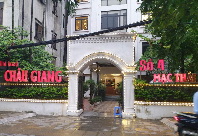 Nhà Hàng Châu Giang - 4 Mạc Thái Tổ