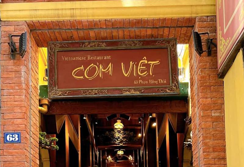 Nhà hàng Cơm Việt - 63 Phạm Hồng Thái