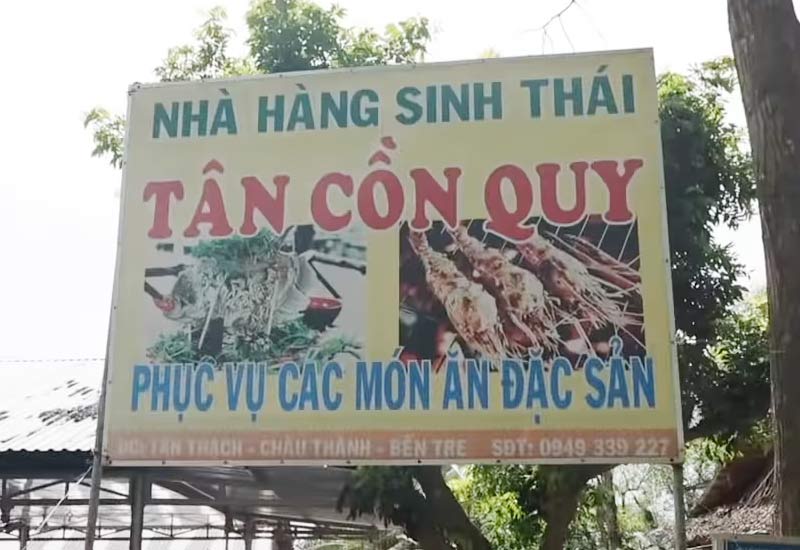 Nhà Hàng Sinh Thái Tân Cồn Quy - Tân Thạch, Châu Thành