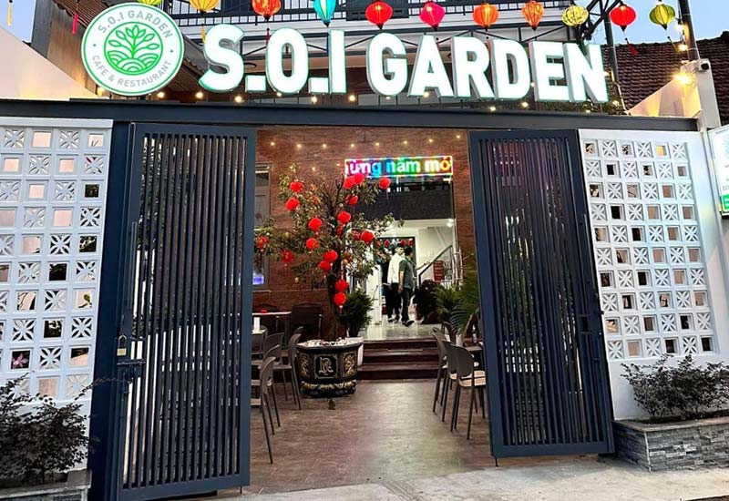 SOI Garden - Nhà hàng nhậu sân vườn tại thôn Đông Phước, Phú Hòa