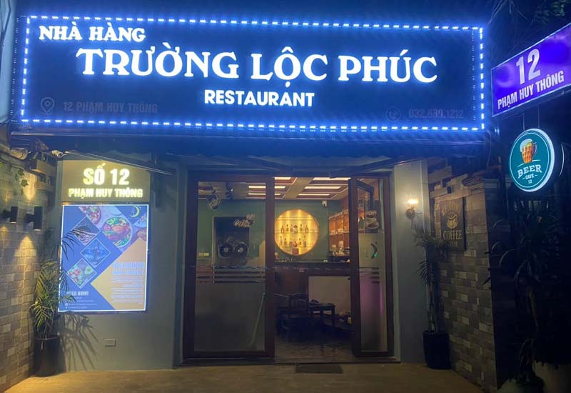 Trường Lộc Phúc Restaurant - 12 Phạm Huy Thông, Hà Nội