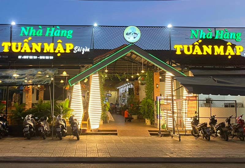 Nhà Hàng Tuấn Mập - Top nhà hàng Sang Trọng tại thành phố Phan Thiết