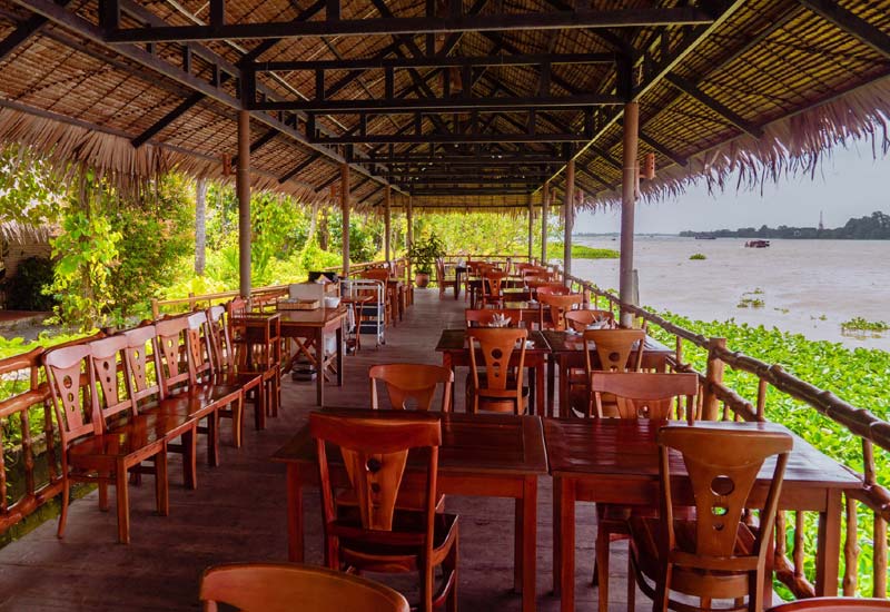 Nhà hàng Mekong Lodge Riverside - Huyện Cái Bè