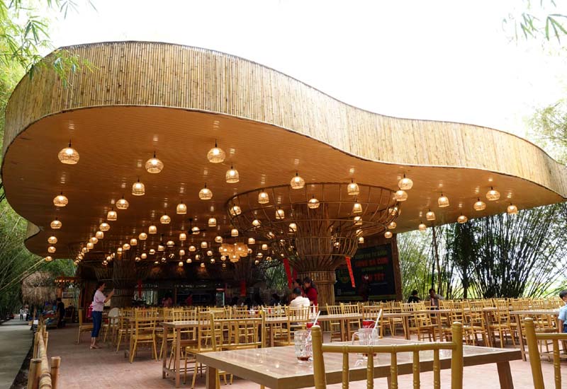 Ẩm Thực Vườn Tre Tư Sang - Top Nhà hàng Sinh thái toàn món ngon dân dã ở Phụng Hiệp, Hậu Giang