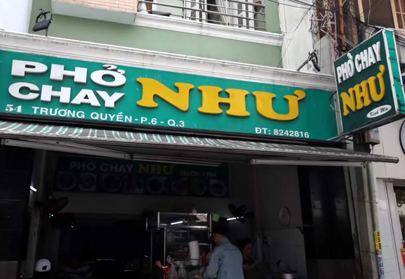 Phở Chay Như - Quận 3