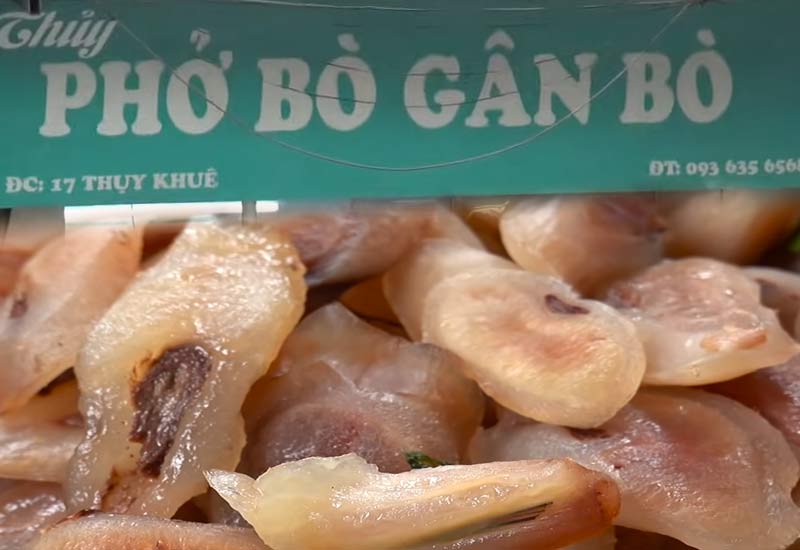 Phở Gân Bò Thủy - 17 Thụy Khuê