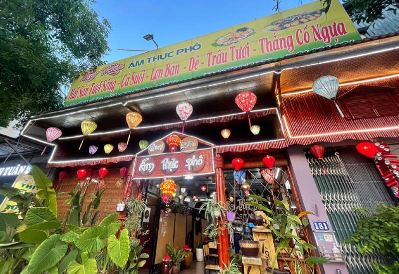 Nhà Hàng Huy Dâu - Ẩm Thực Phố tại 181 Nguyễn Hữu Thọ, Thành phố Lai Châu