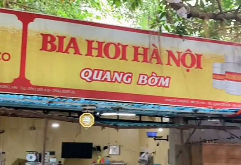 Bia hơi Quang Bờm - ngõ 40 Võ Thị Sáu