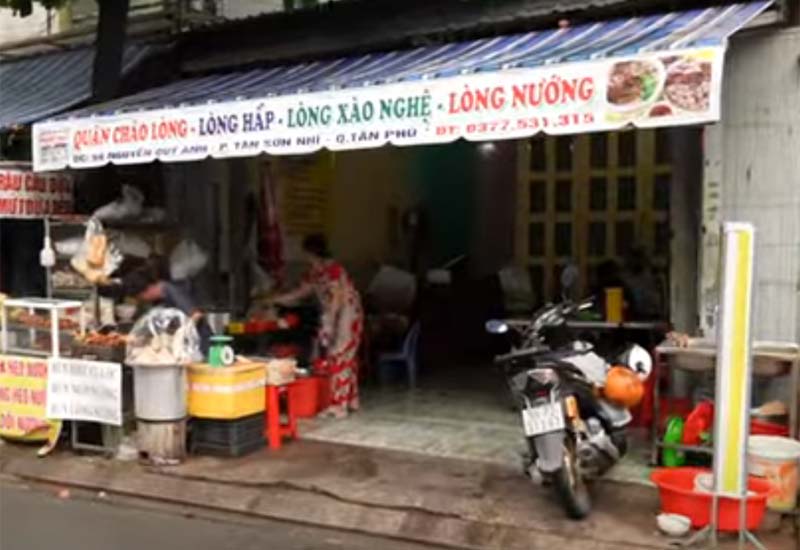 Quán Cháo Lòng - Lòng Xào Nghệ ở 59 Nguyễn Quý Anh, TP. HCM