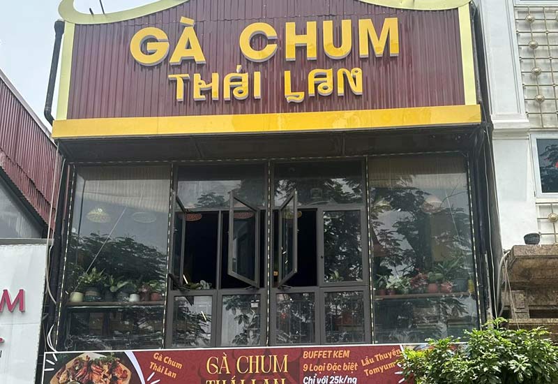 Gà Chum Thái Lan - Quán gà nướng chum ở 171 Quan Hoa, Cầu Giấy, Hà Nội